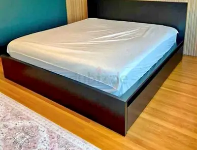 Ikea King Size Bed with Mattress Available in Perfect Condition
