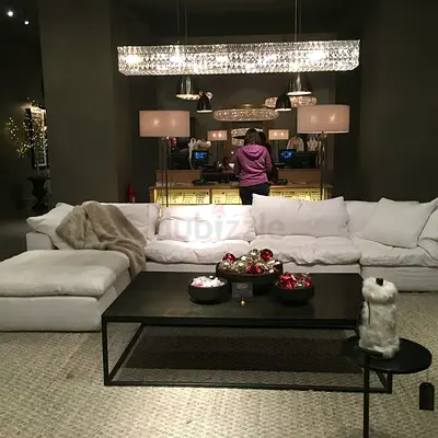 Feather Cloud  Marina home Off-White Modular Sectional 5' pices Set Couch Comfortable Soft New