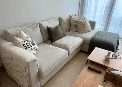 Ikea vimle L shape sofa with storage