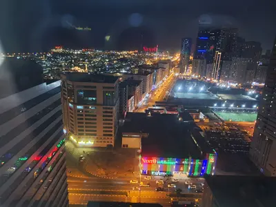 Sea/City View Fully Furnished Master Bedroom Behind Petrofac tower Al khan Sharjah for couples only