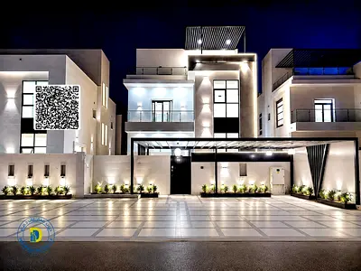 Villa on a main street, 5BR with roof , including electricity, water, and AC. Suitable for resident