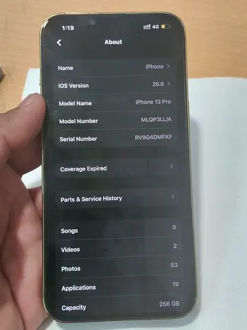 iPhone 13 Pro 256GB Gold