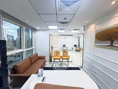 Fully Furnished Office | SZR View | 4 Cheque Available