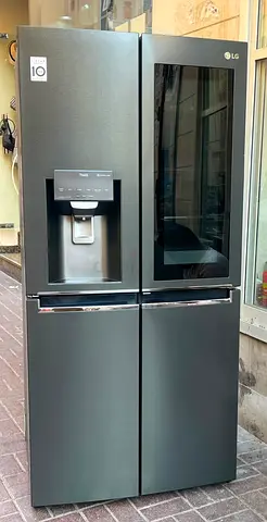 LG insta view fridge 4 door condition good working