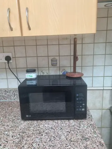 LG Microwave Oven in Black Finish