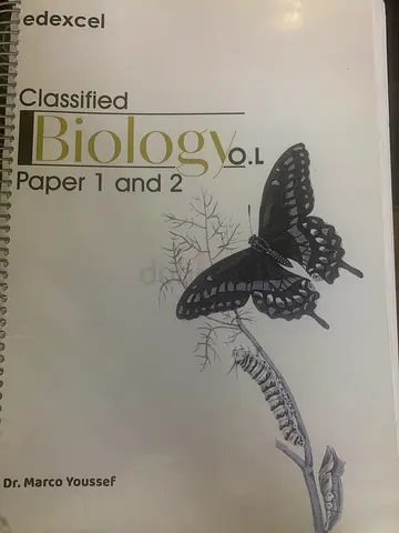 Classified Biology IGCSE edexcel paper 1 and 2