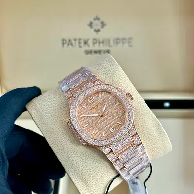 Available nowPatek Philippe for women 🤩super master Swiss movement with box 😍