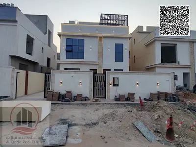 For sale in Al-Haliyo 1 area | Modern villa, open to all nationalities, 5 bedrooms, swimming pool and roof, price includes registration fees