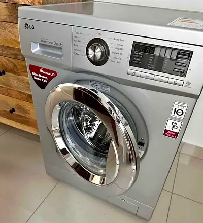 2025 Latest LG 8.0kg FREE DELIVERY Front Load Inverter Direct Drive Washing Machine For Sale
