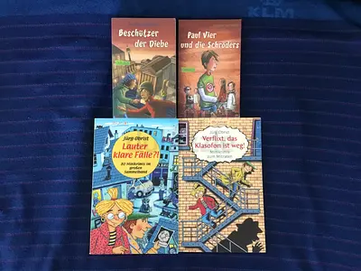 4 GERMAN CHILDREN BOOKS