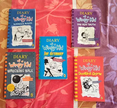 Diary of a Wimpy Kid Collection - Set of 5 Books
