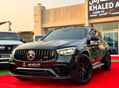 مرسيدس بنز GLC 63 AMG S خليجي بدون صبغ بحالة الوكالة التامة وسعر عرض ممتاز.