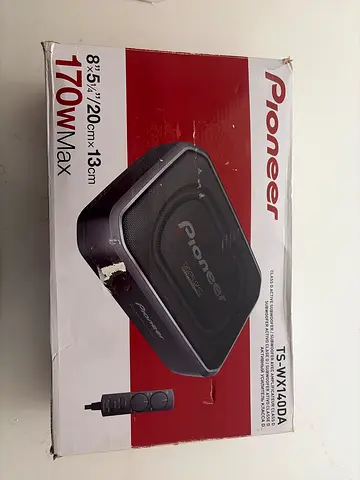 New Pioneer TS-WX140DA Compact Active Subwoofer 170W
