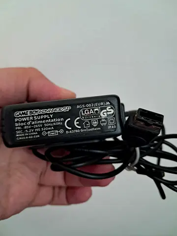 Original Nintendo Game Boy Advance SP AC Power Adapter (GBA SP)