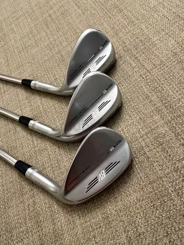 Set of 3 Titleist Vokey SM9 Golf Wedges - Good Condition