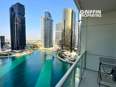 شقة بغرفة نوم واحدة | ليك تيراس JLT | إطلالة على المارينا