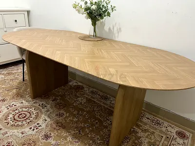 Home Box Dining Table with 6 chairs