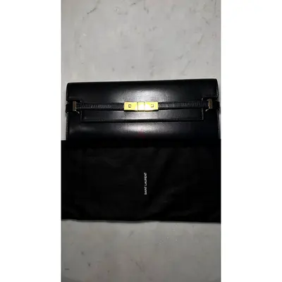 SAINT LAURENT Manhattan Clutch Bag authentic