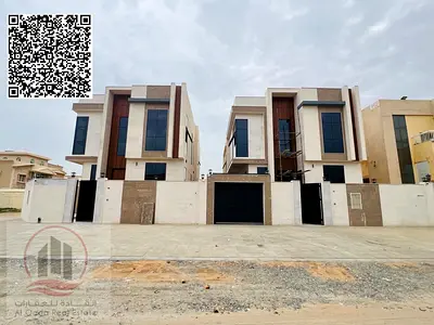 For sale in Al Muwaihat area | Modern villa, open to all nationalities, 5 bedrooms, majlis and livi