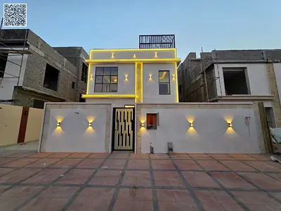 Two-story villa project for sale with a rooftop terrace, with or without a swimming pool, according