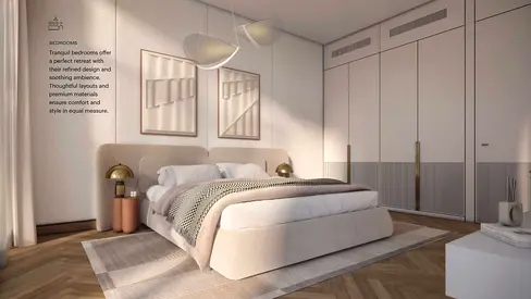 Waterfront 3BR Apartment | Neem at Park Five | Furnished | Park & Marina Views