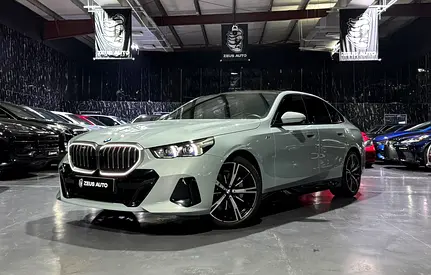 2025 BMW  530i | M Sport Package | GCC | Low Mileage  | Abu Dhabi Motors Warranty & Service 2029