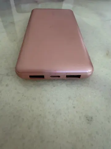 Belkin Rose Gold Portable Power Bank with Dual USB Ports