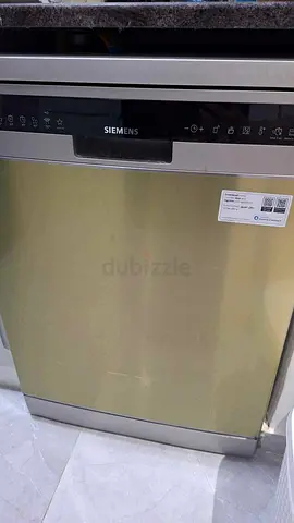 Siemens iQ500 Free Standing Dishwasher, 8 Programs, 13 Place Settings, 60 cm, Brushed steel anti-fin