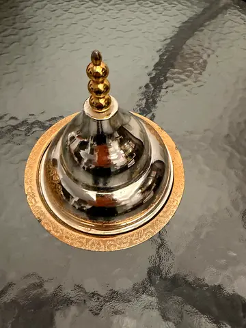 Vintage Brass Decorative Spinner / Table Ornament