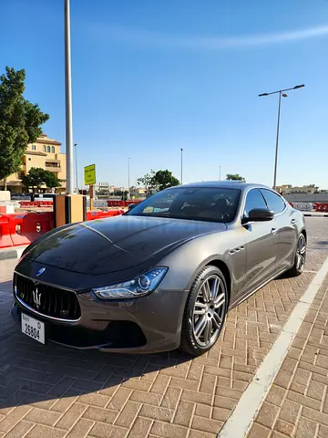 Maserati Ghibli S 2017 | GCC Specs | Low Mileage | Pristine Condition