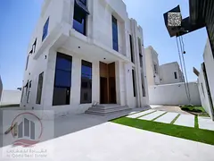 Villa for sale in Ajman, Al Zahia, including registration fees. 5 master bedrooms, living room, majl