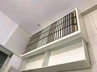 IKEA malam bed with mattress King size bed 2 storage drawers underneath