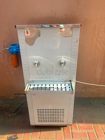 Stainless Steel Commercial Water Cooler / Dispenser — 2 Tap