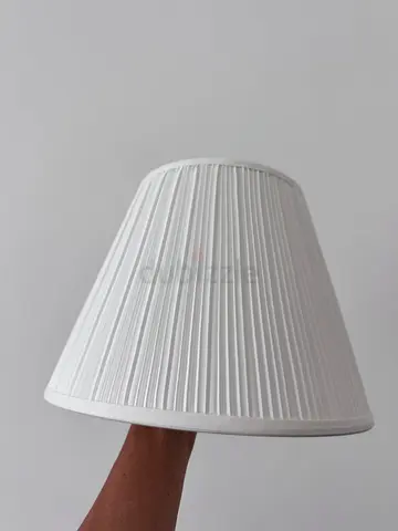 Lamp shade, white, 33 cm