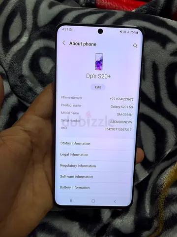 Samsung Galaxy S20+ 5g - Good Working Condition,