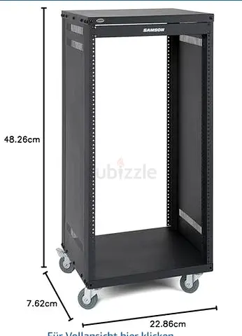 Samson SRK21 19" Equipment Rack 21 HE