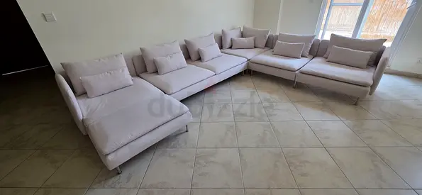 Amazing Condition IKEA Sodhremn u Shape sofa beige