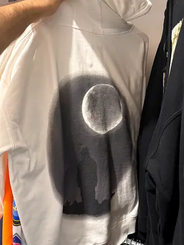 Official 999 Club Juice WRLD "Legends Never Die" Moonlight Hoodie (White)