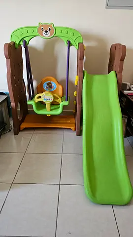 Kids Indoor Outdoor Slide and Swing Set