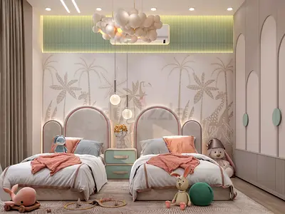 Imagination & Comfort in Every Corner — Kids’ Bedroom | Dubai