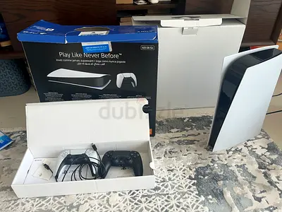 Sony PlayStation 5 Console with 2 Controllers, Original Box with receipt