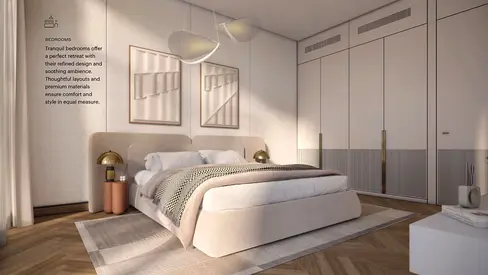 Waterfront 3BR Apartment | Neem at Park Five | Furnished | Park & Marina Views
