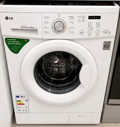 2025 Model 8KG ( Sound-Less ) FREE DELIVERY fully automatic Front Load Washing Machine For Sale