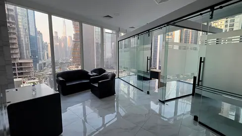 Fully Fitted | Near Business Bay Metro | Burj Khalifa View