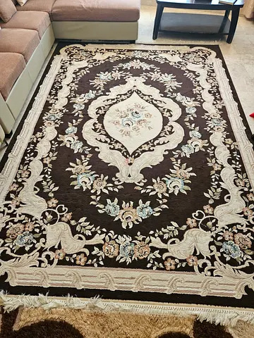 Classic European Style Floral Rug