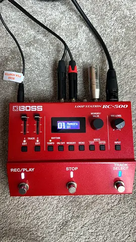 Boss RC-500 Loop Station - Red Looper Pedal (Immaculate Working Condition)