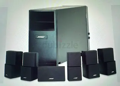 Bose Acoustimass 6 Home Theater Speaker System with Subwoofer - Good Condition