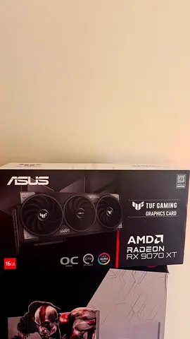 ASUS TUF Gaming AMD Radeon RX 9070 XT (Like New box) - 16GB