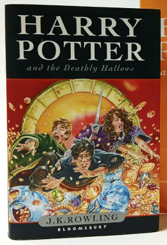 Harry Potter and the Deathly Hallows, First UK Edition, First Printing, Bloomsbury 2007, Hardcover
