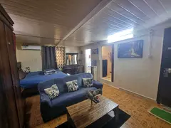 Fully furnished studio , larg area , within a very clean villa, on Al Najda Street opposite Burjeel
